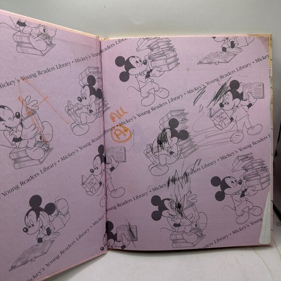 Mickeys Young Readers Library Volume 1 Mickeys Birthday Surprise Hardcover Book - Picture 3 of 4
